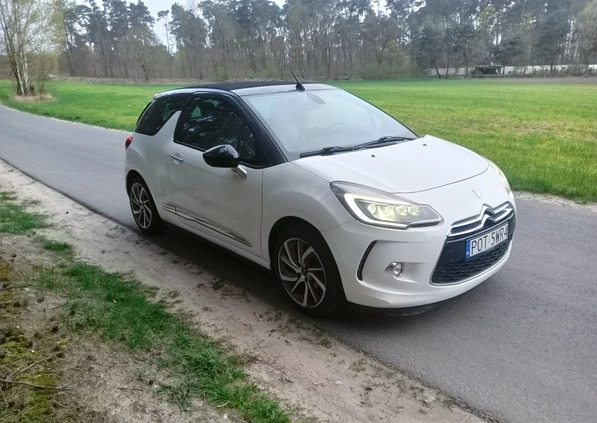 Citroen DS3 cena 30900 przebieg: 106000, rok produkcji 2016 z Krośniewice małe 172